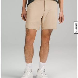 Lululemon Commission Classic Fit Khaki Short 7in